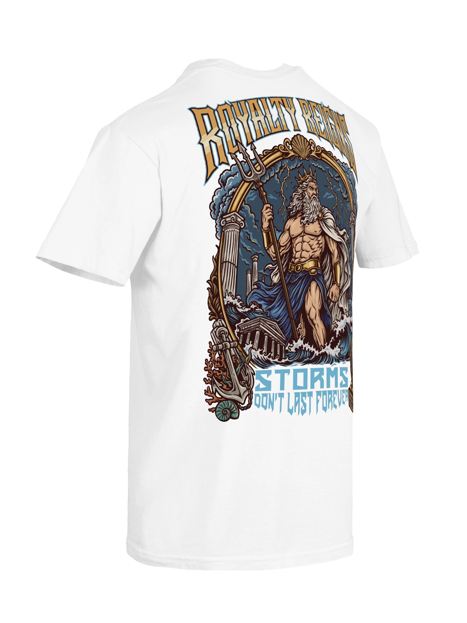 Storms Don't Last Forever Poseidon T-Shirt product image (3)