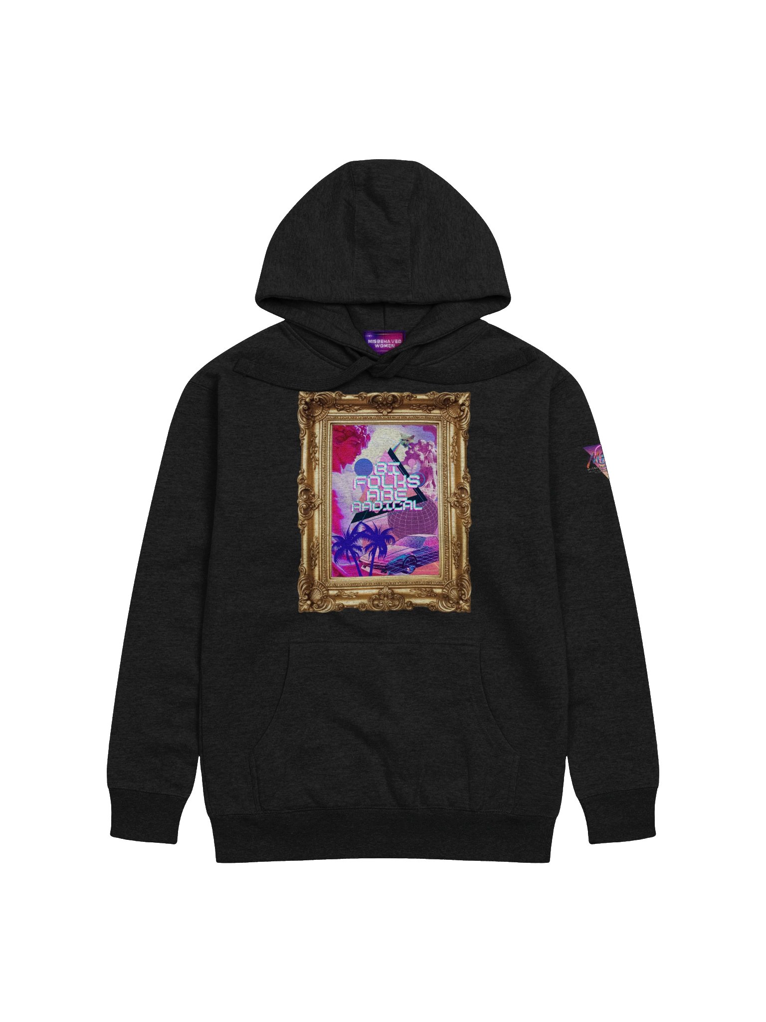 Radical Pride - Bi Folks Are Rad! (Hoodie) product image (1)