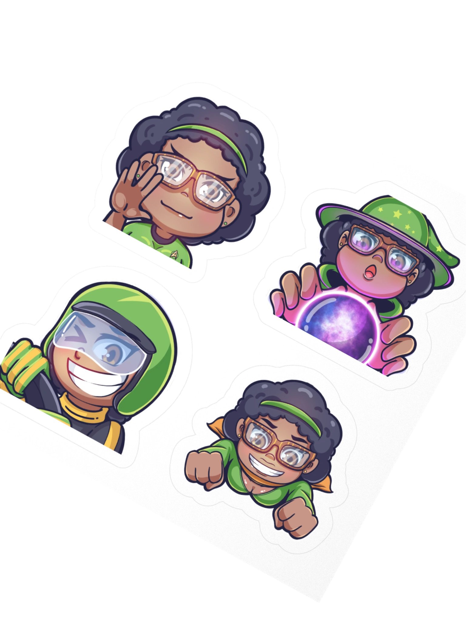 BusyBeth Cosplay Edition Sticker Pack product image (2)