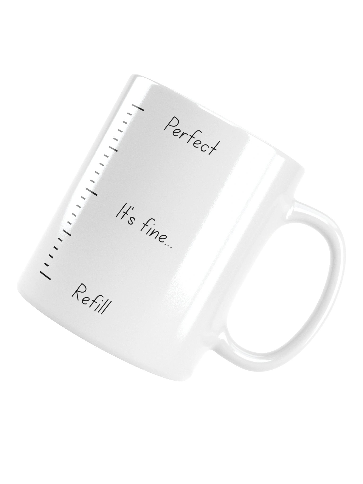 Optimism Scale Mug - Minimalist Shared Living Humour - Coffee Gift product image (6)