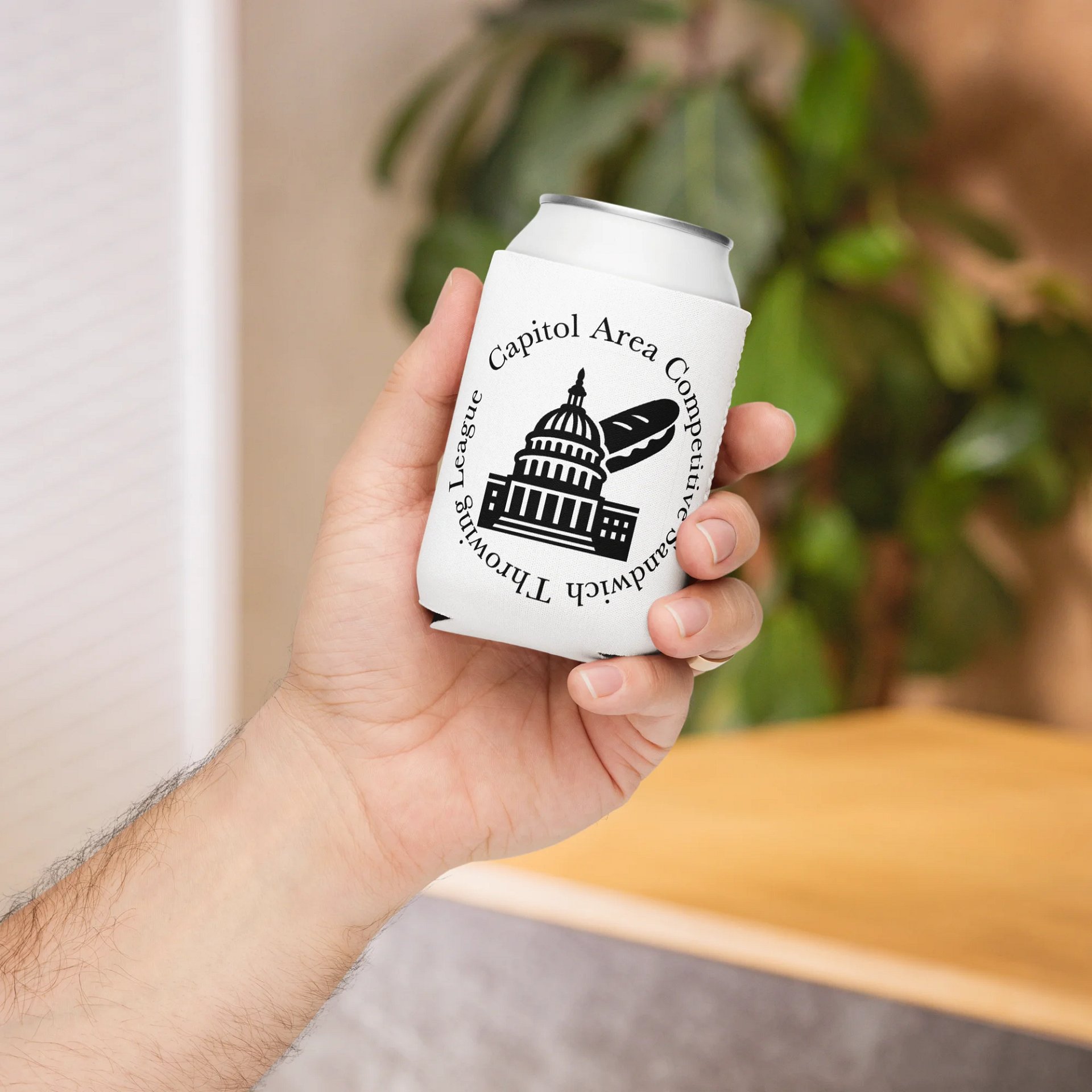 DC Sandwich Thrower Coozie product image (4)