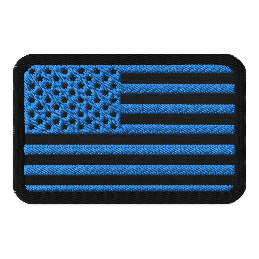 US Flag Patch (Tactical Blue) product image (1)