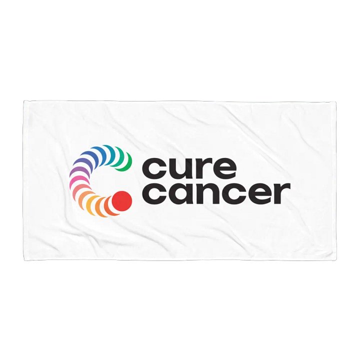 Cure Cancer | Logo Towel product image (1)