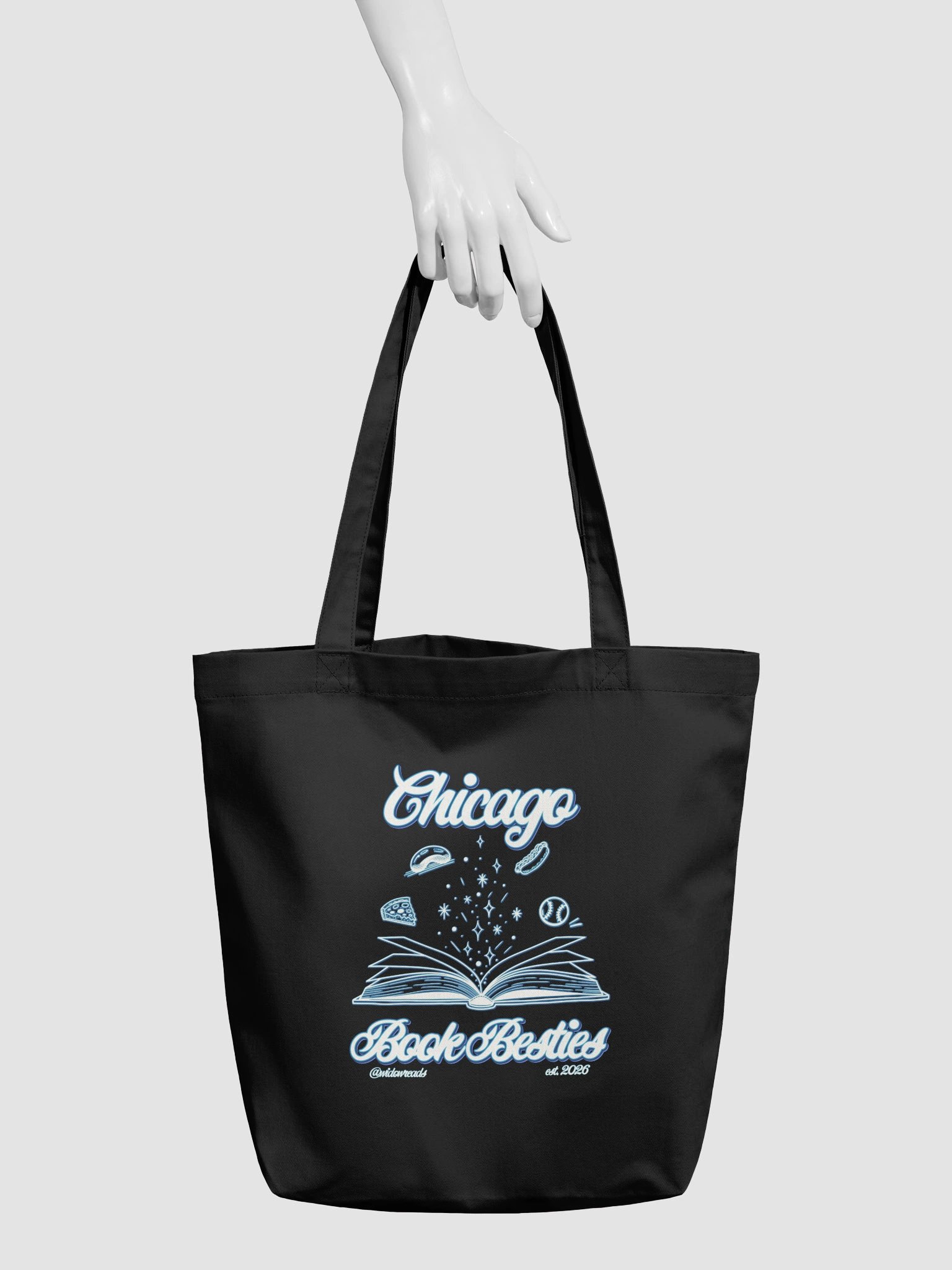 #ChicagoBookBesties Book Tote Bag product image (5)