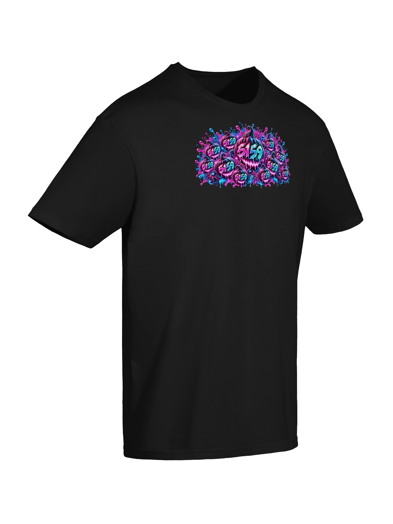 5159 Neon Pumpkin Takeover (Unisex) T-Shirt product image (6)