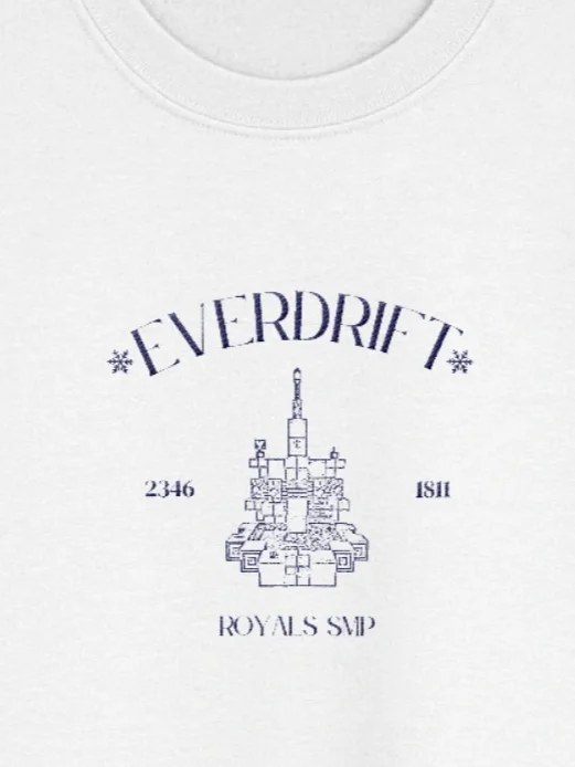 Everdrift V2 Embroidered Sweatshirt (MC Vers) - Royals SMP product image (1)