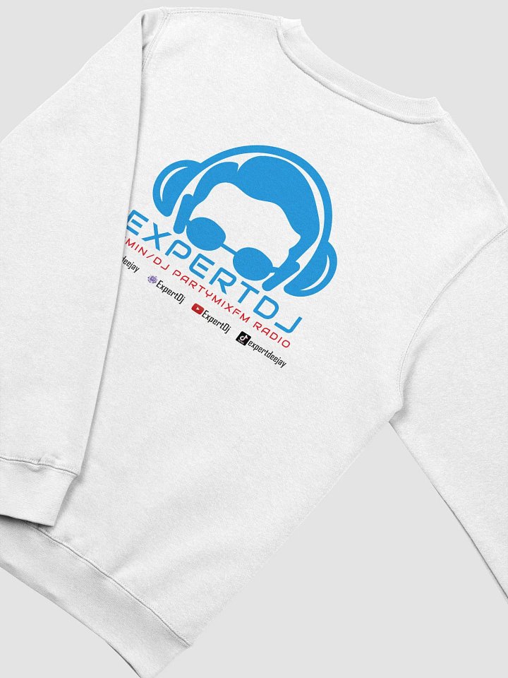 Crewneck Sweatshirt ExpertDj Back Print Type 2 product image (2)