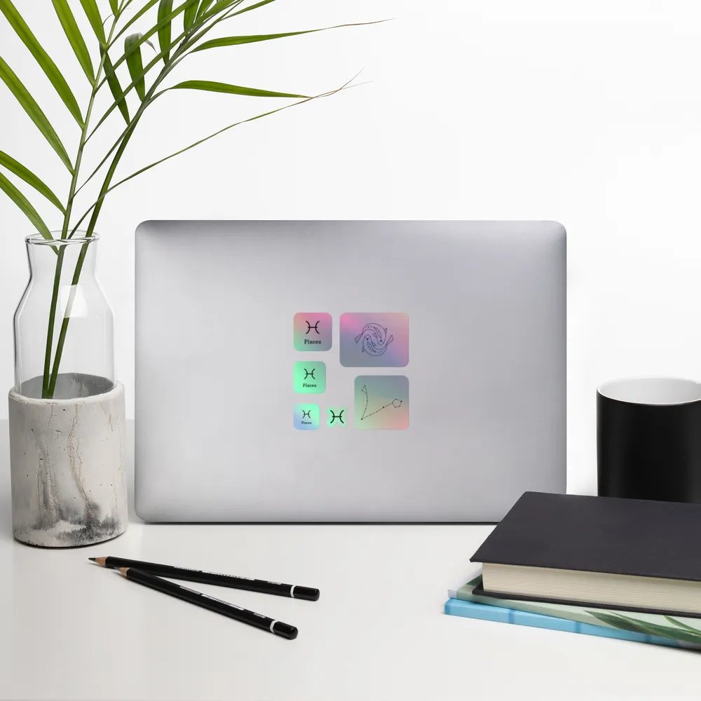 Zodiac Pisces - Holographic Sticker Set product image (10)