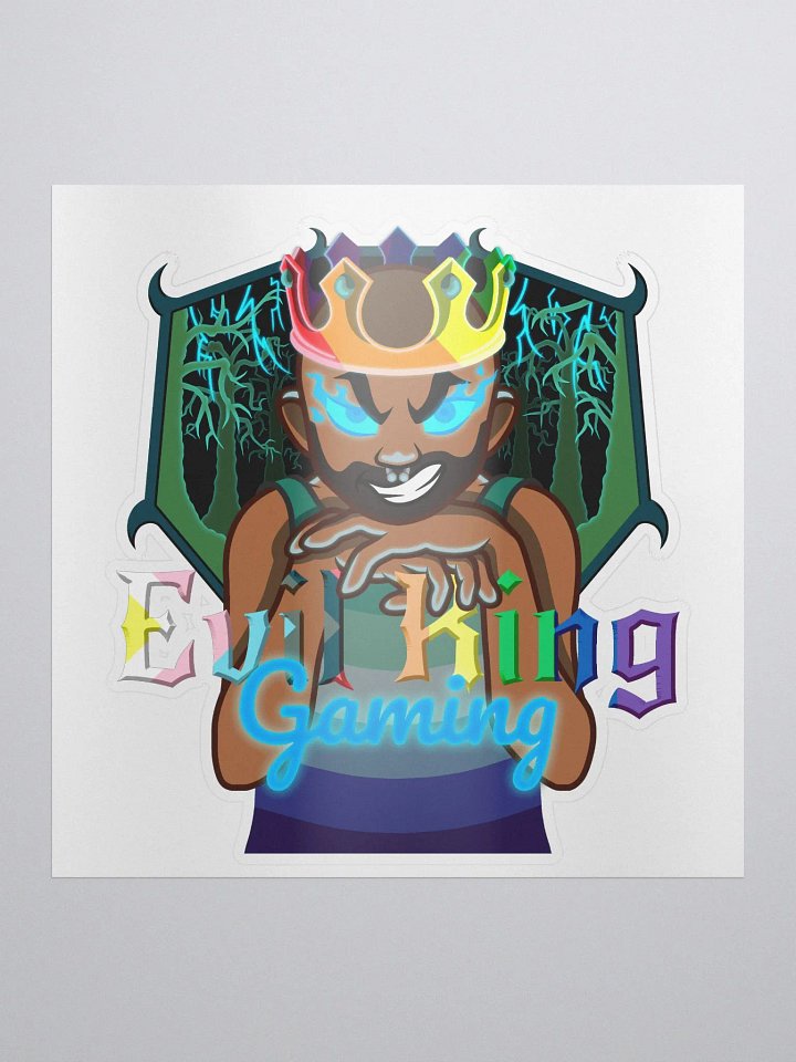 Evil King Pride Sticker product image (1)