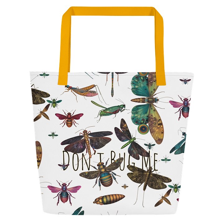 Don’t Bug Me Vintage Insect Bag – Weirdcore Botanical Bag AOP product image (5)