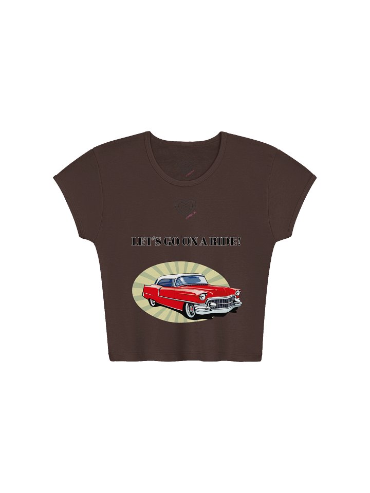 Cropped Car Baby Tee product image (1)