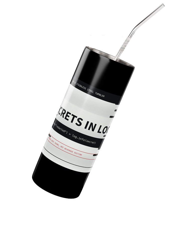 No Secrets In Logs 20oz Tumbler product image (2)