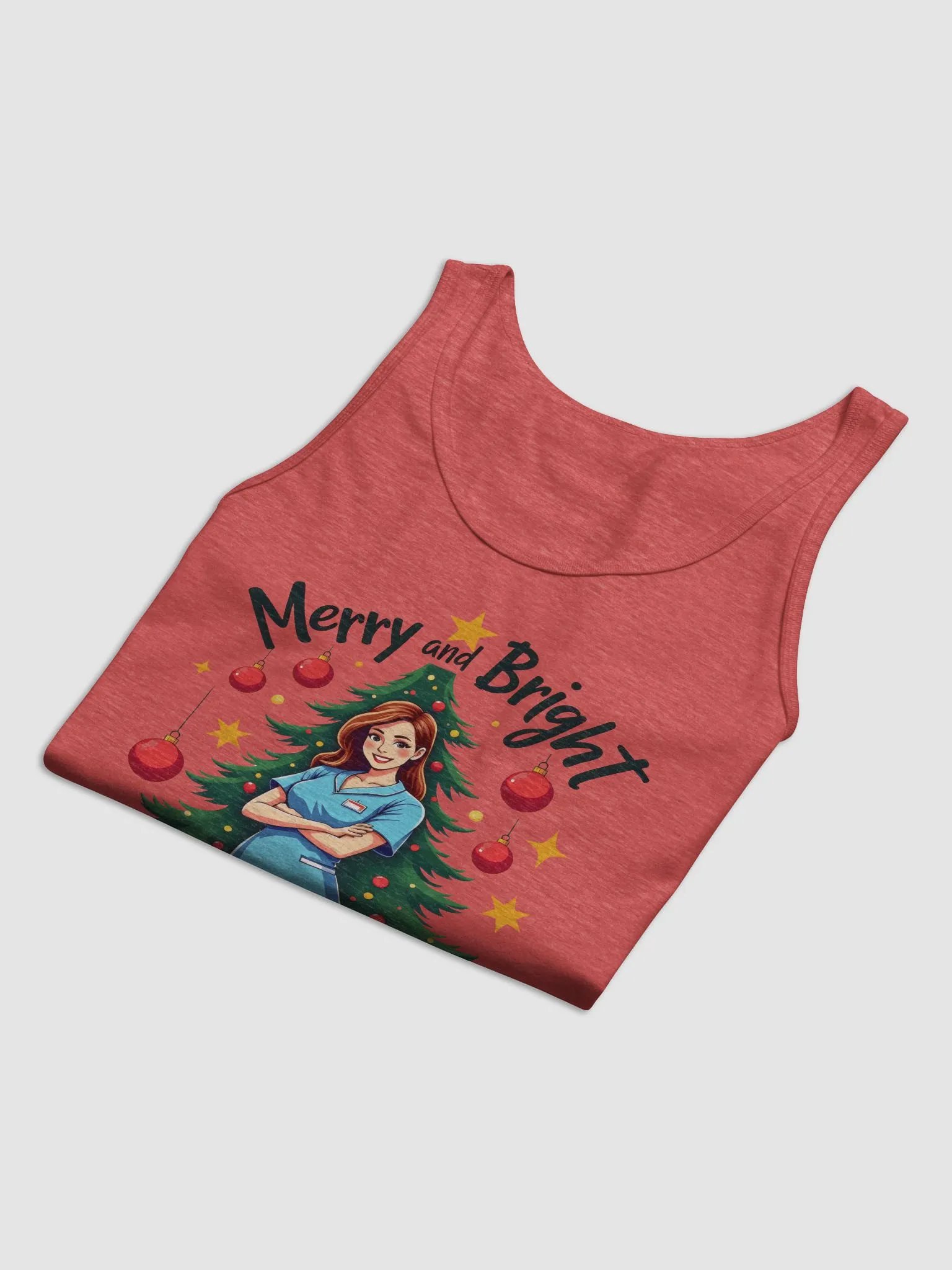 Festive Scrubs Christmas Tank product image (12)
