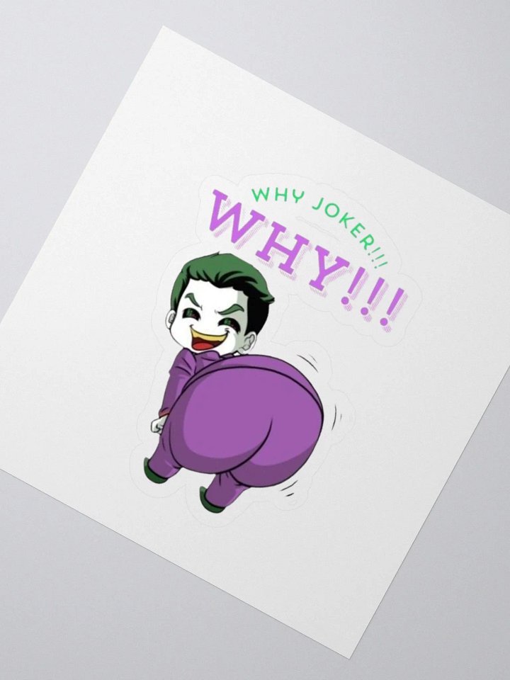 Why Joker Why Sticker product image (2)