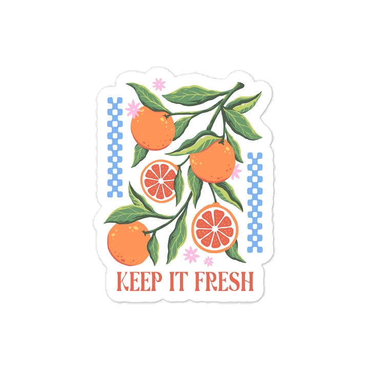 Fresh Summer Vinyl Sticker product image (1)