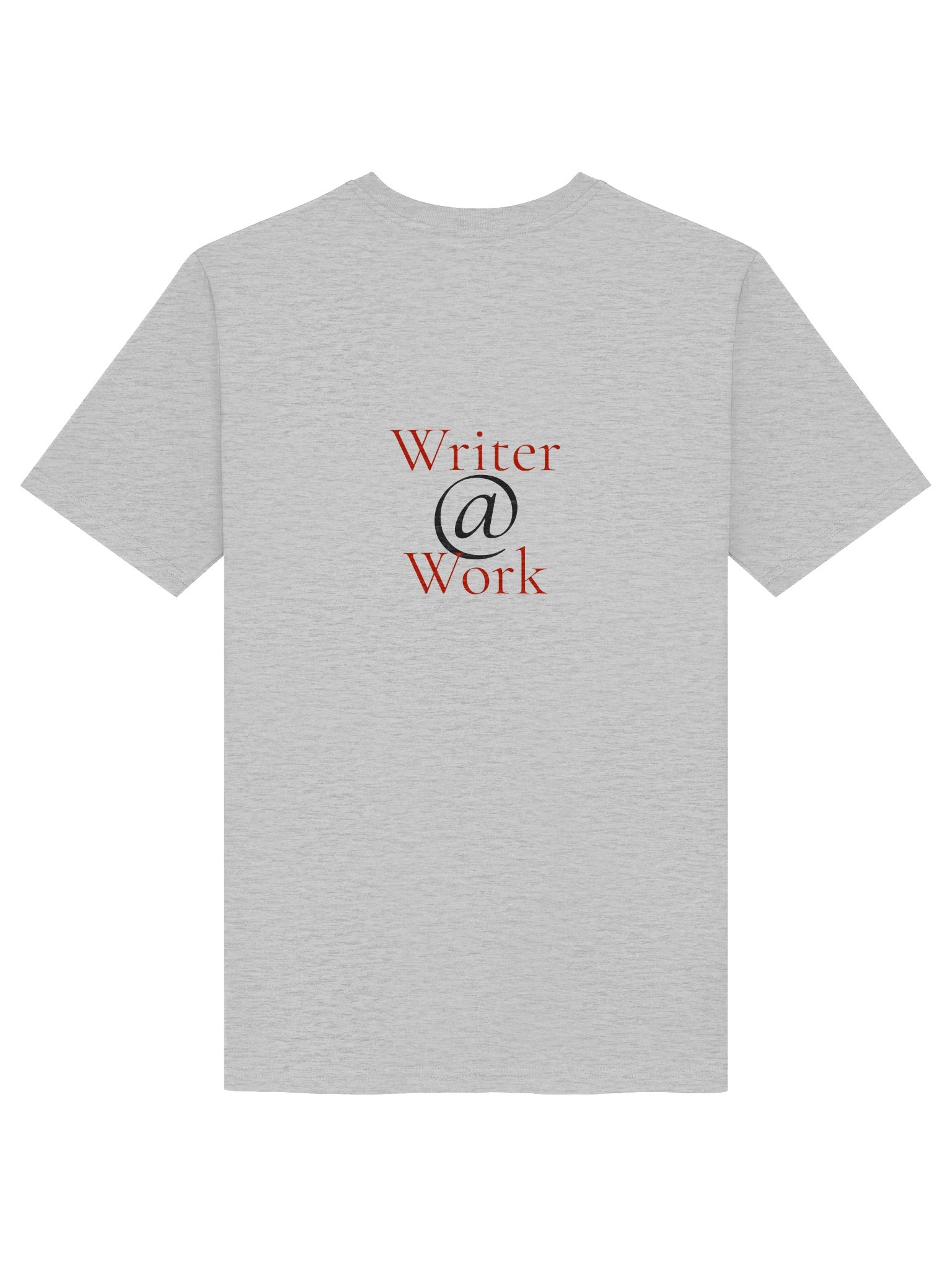 Writer@Work Organic Cotton T-Shirt: Upfront product image (4)