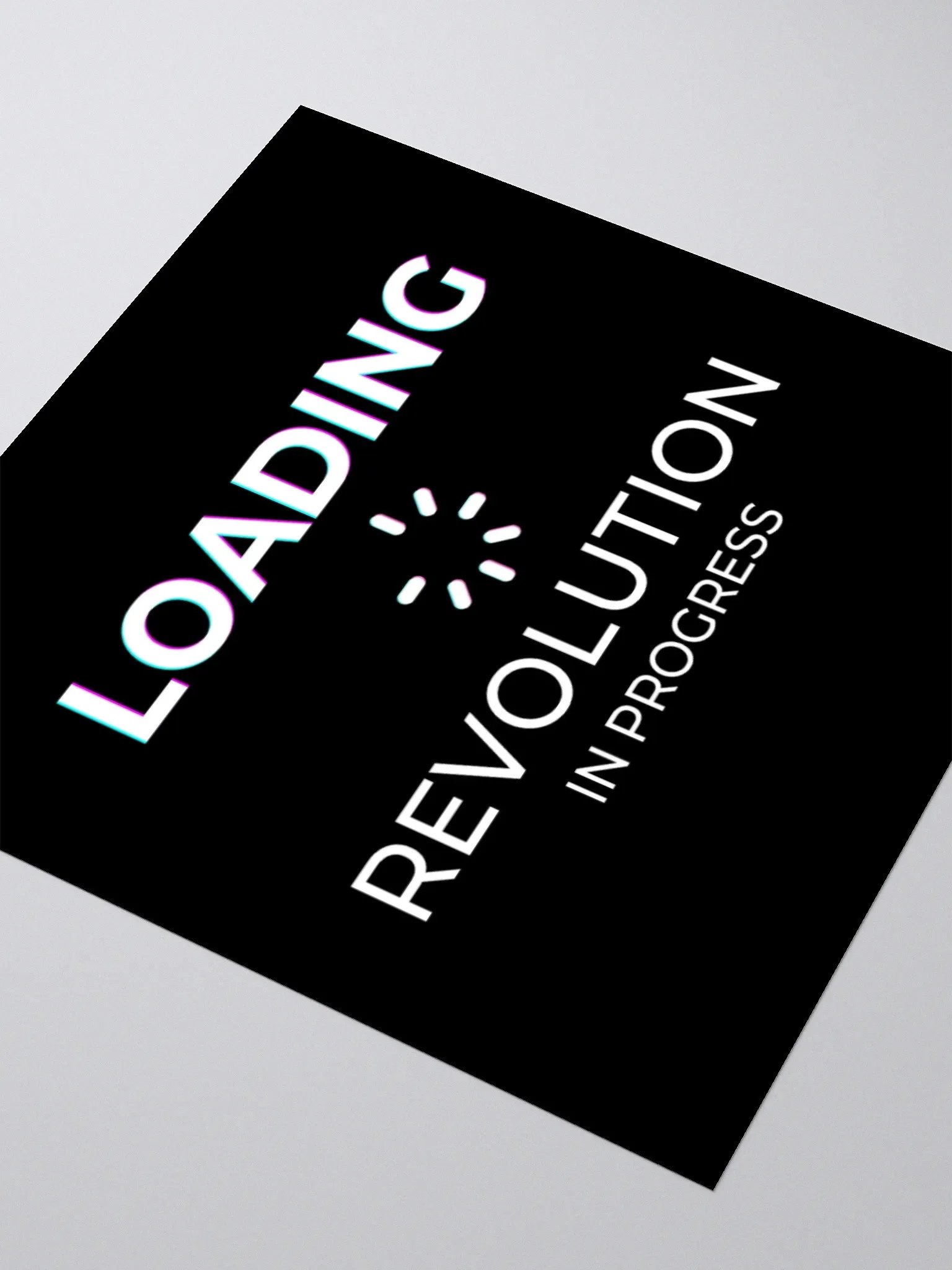 Revolution in Progress Sticker. product image (7)