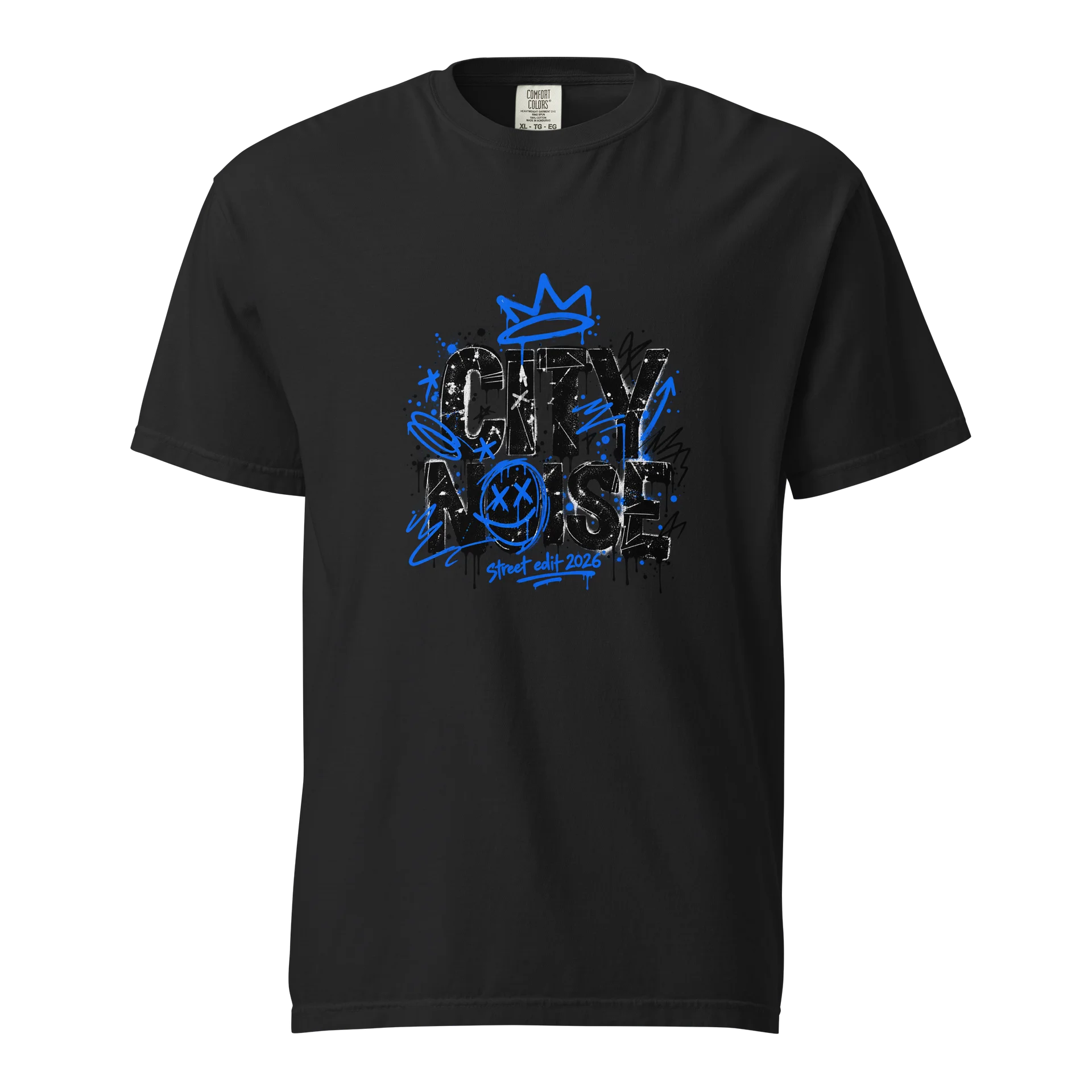 CRY NOISE Blue Graffiti Tee product image (1)