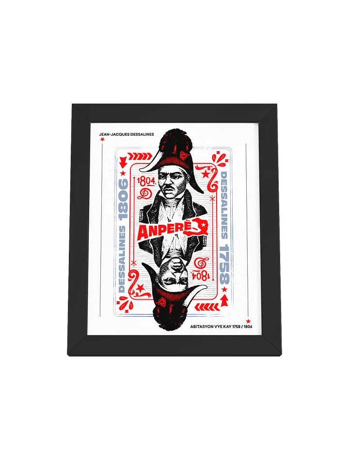 Dessalines 1804 Matte Poster product image (1)