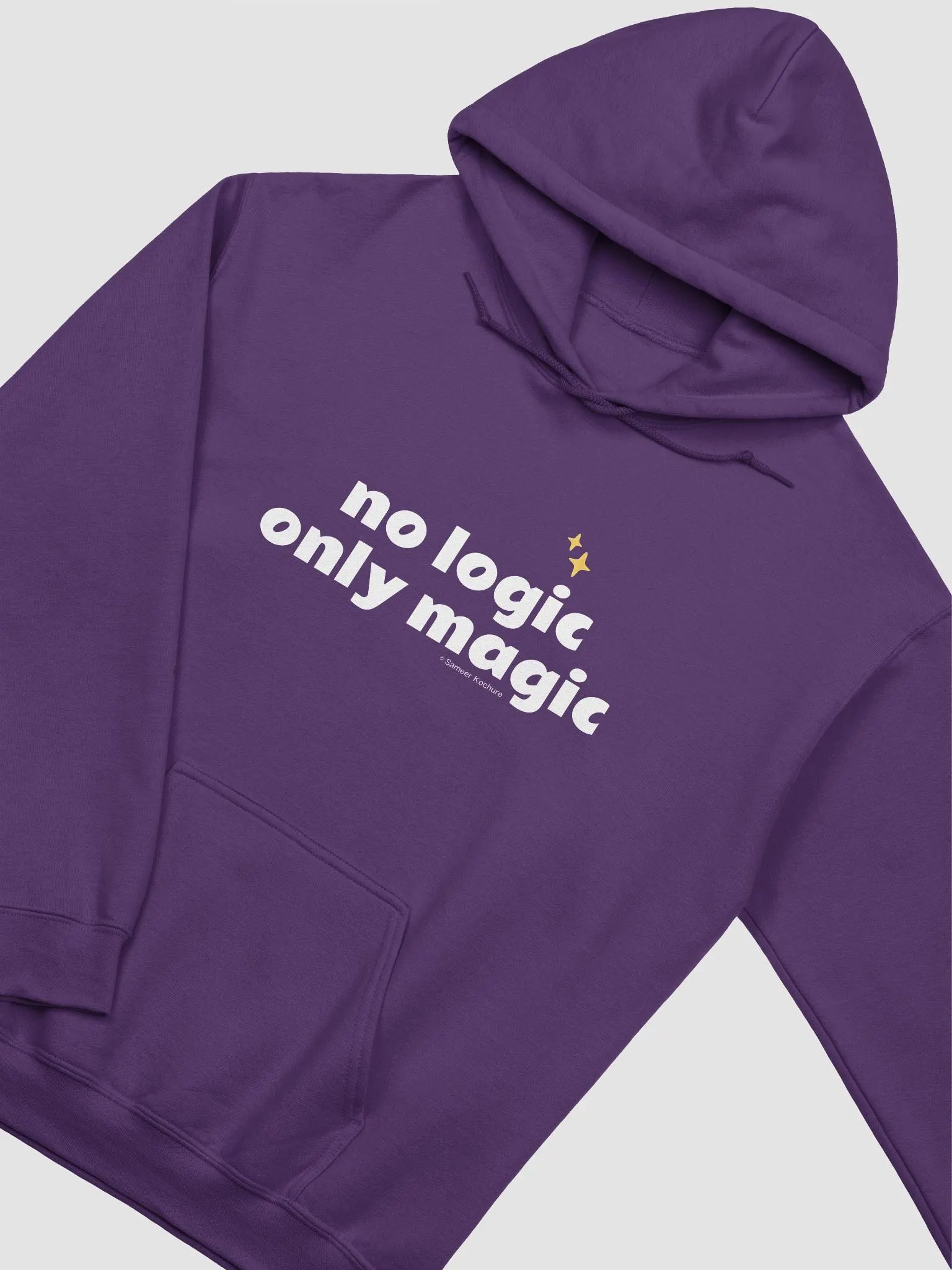 'No Logic, Only Magic' Unisex Hoodie product image (3)