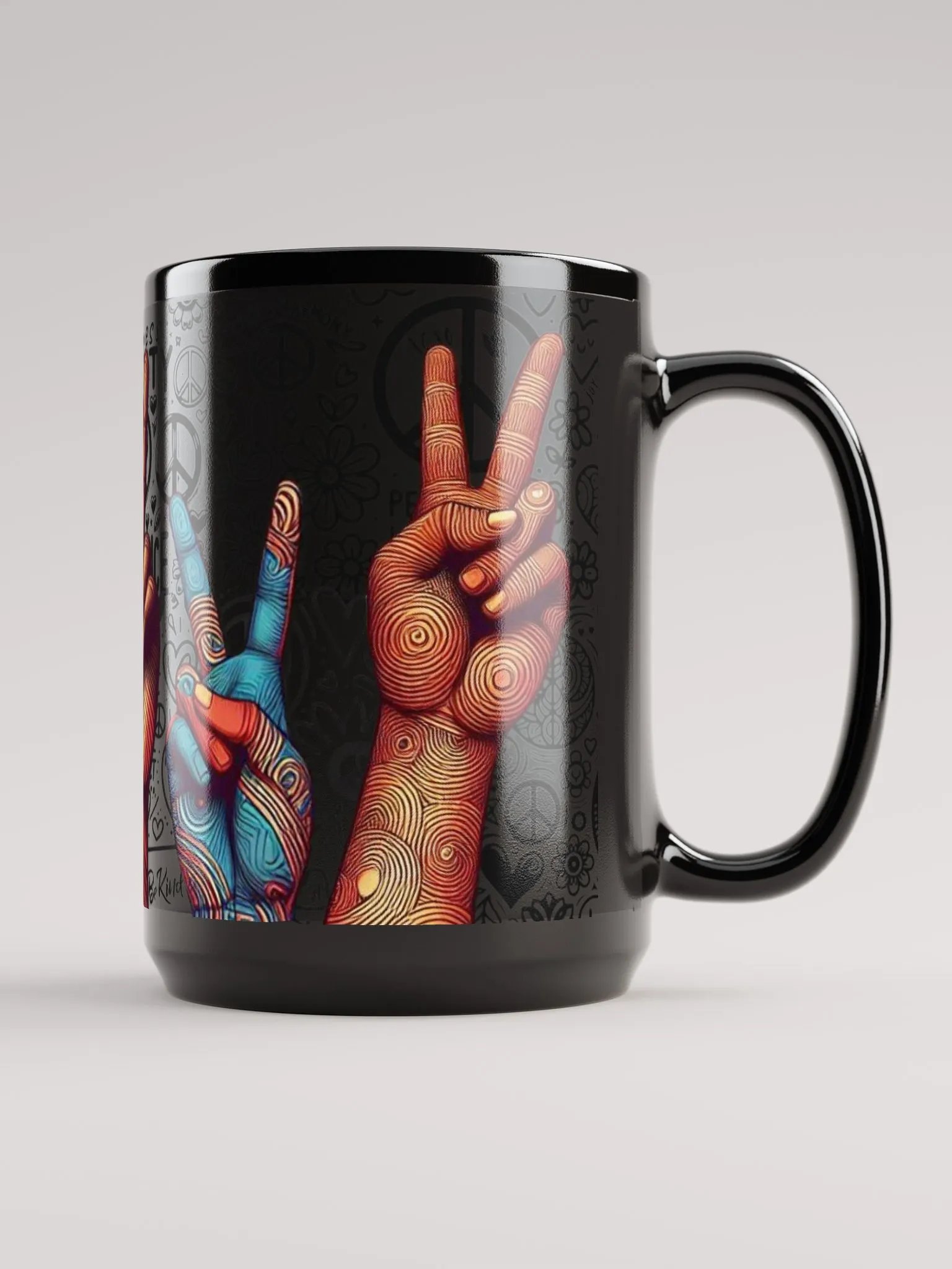 Harmony Mug, Black, 15 oz product image (1)