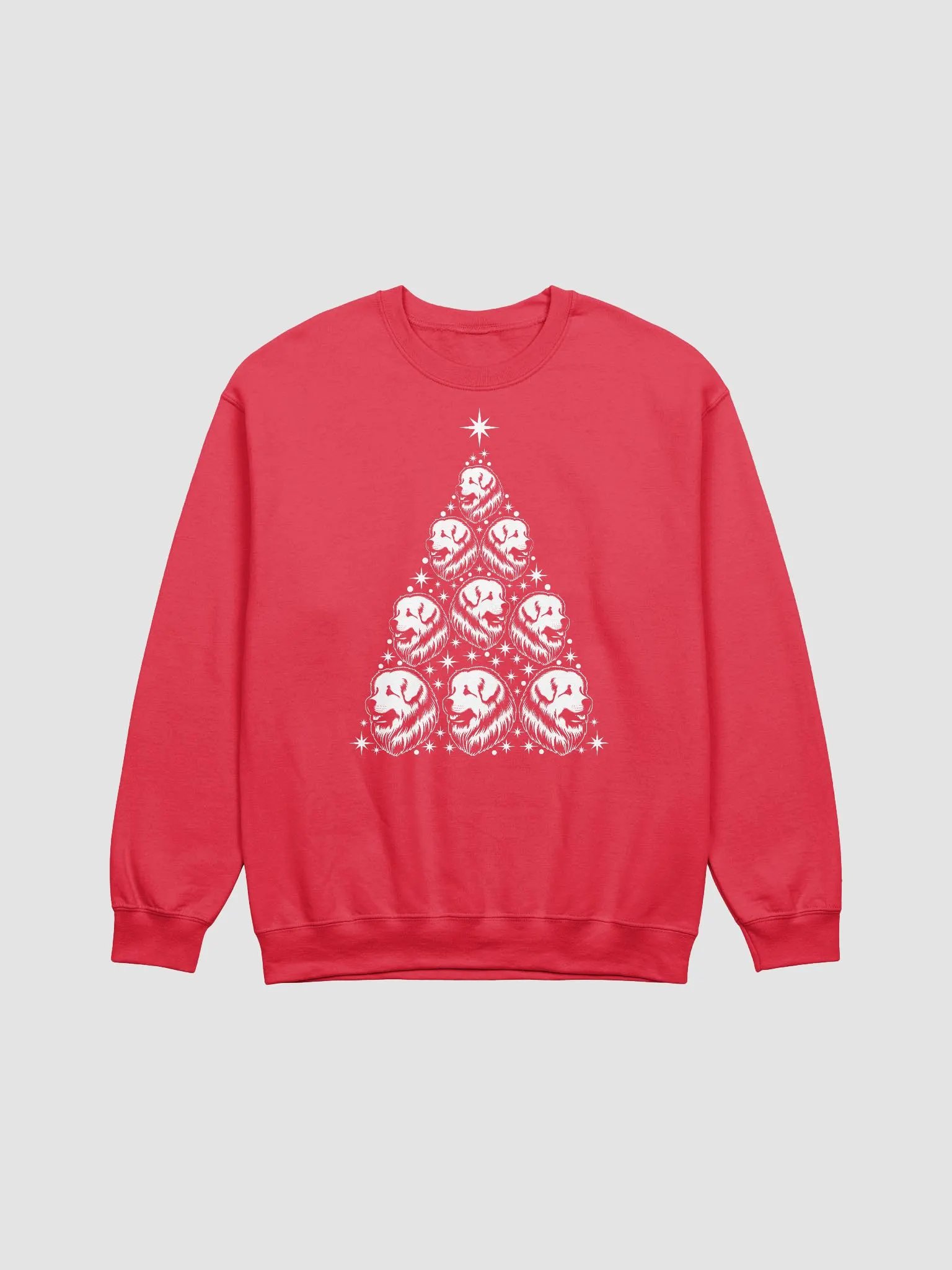 Great Pyrenees Christmas Tree Sweatshirt Design for Great Pyrenees Paw-rents product image (23)