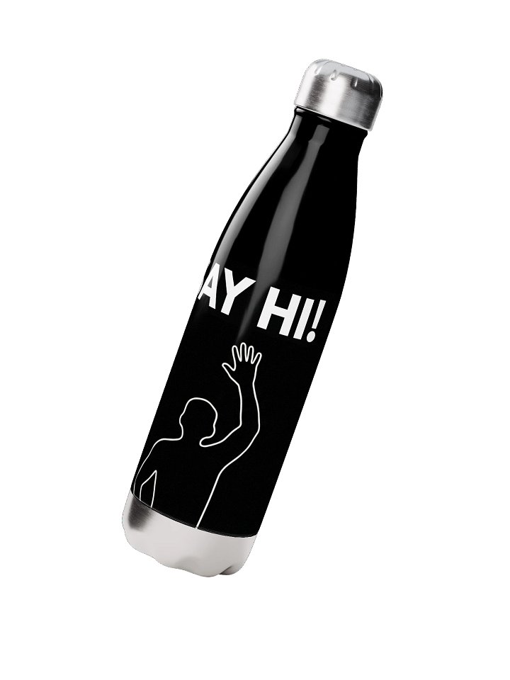 VIRAL Silhouette "Say Hi!" Water Bottle | Iconic Immersive Dance Workout Insulated Stainless Steel Flask product image (2)