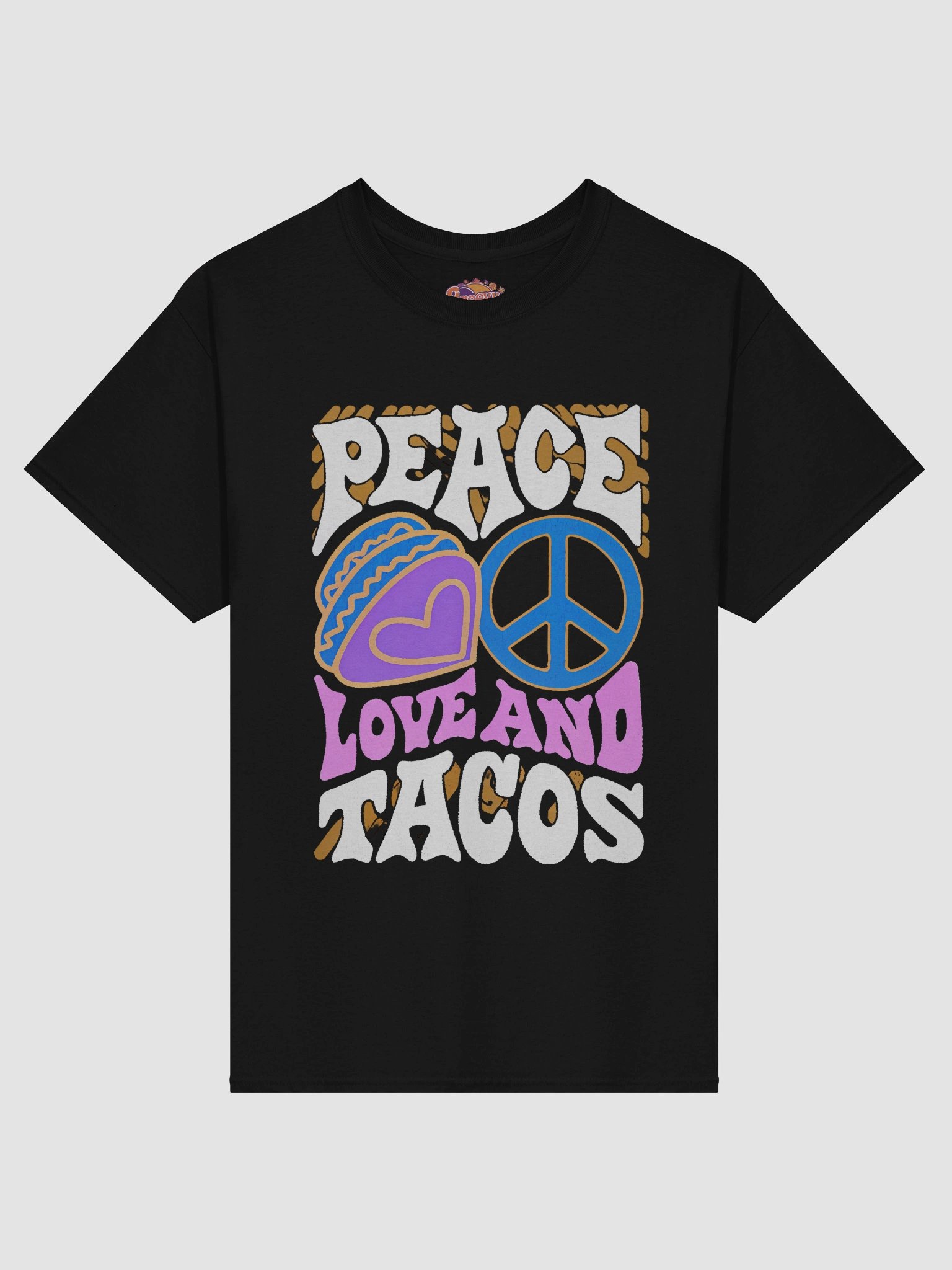 Peace, Love, and Tacos Graphic Tee product image (2)
