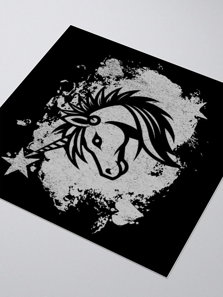 Punk Unicorn Kiss Cut Stickers product image (3)