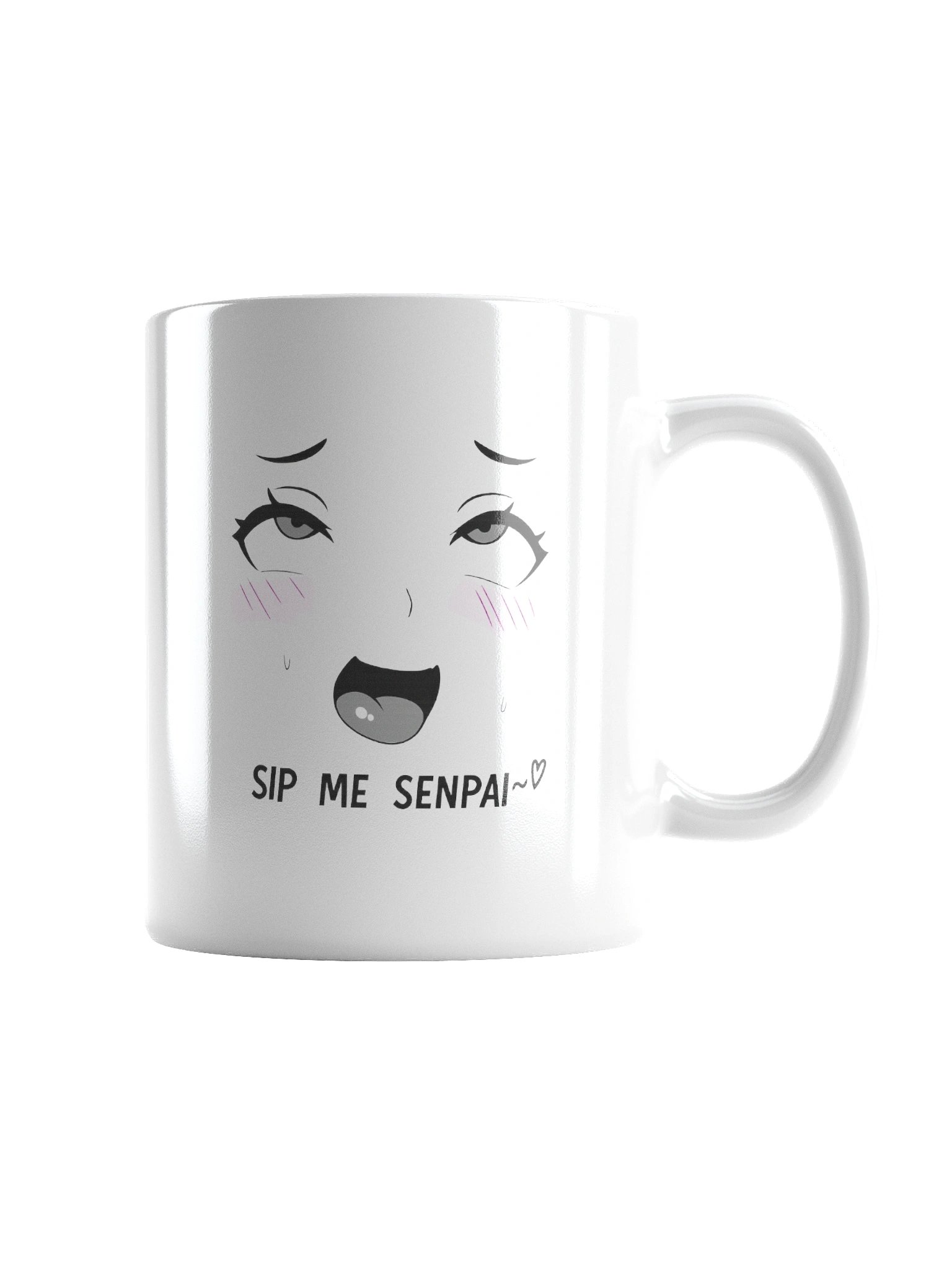 "Kawaii Senpai Gaze" Anime Eyes Mug - "Sip Me Senpai" Collection product image (2)