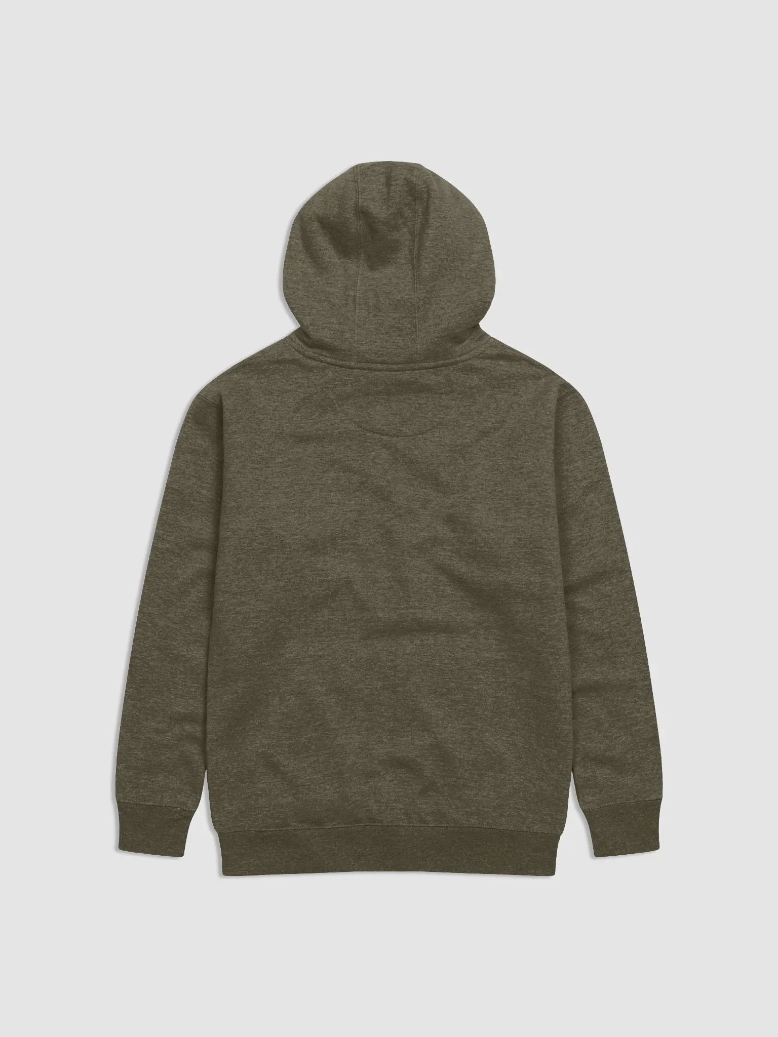 Zombie Book Lover - Military Green Unisex Hoodie product image (2)