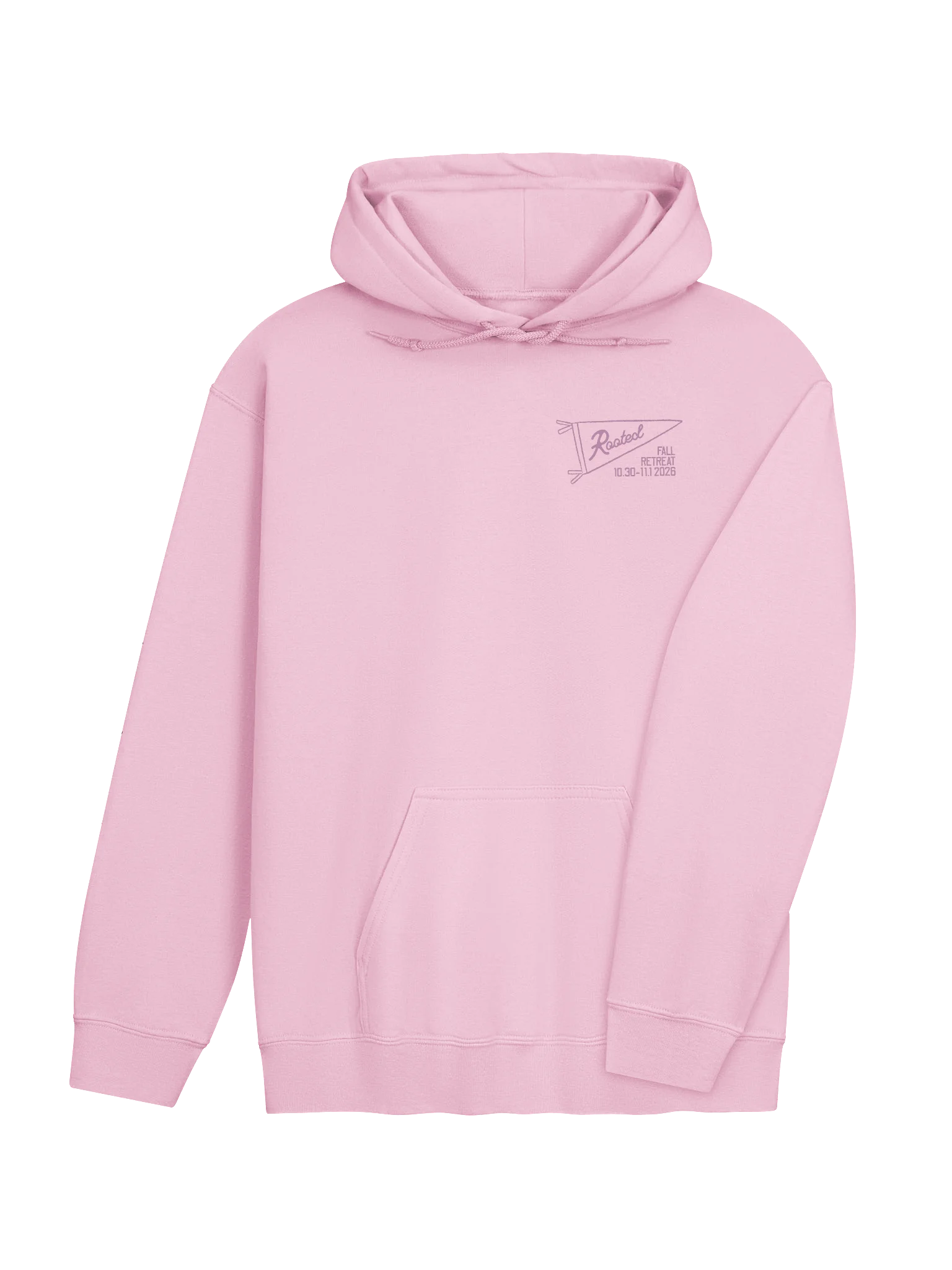 Rooted: Mulberry Camp Hoodie (Gildan) product image (4)