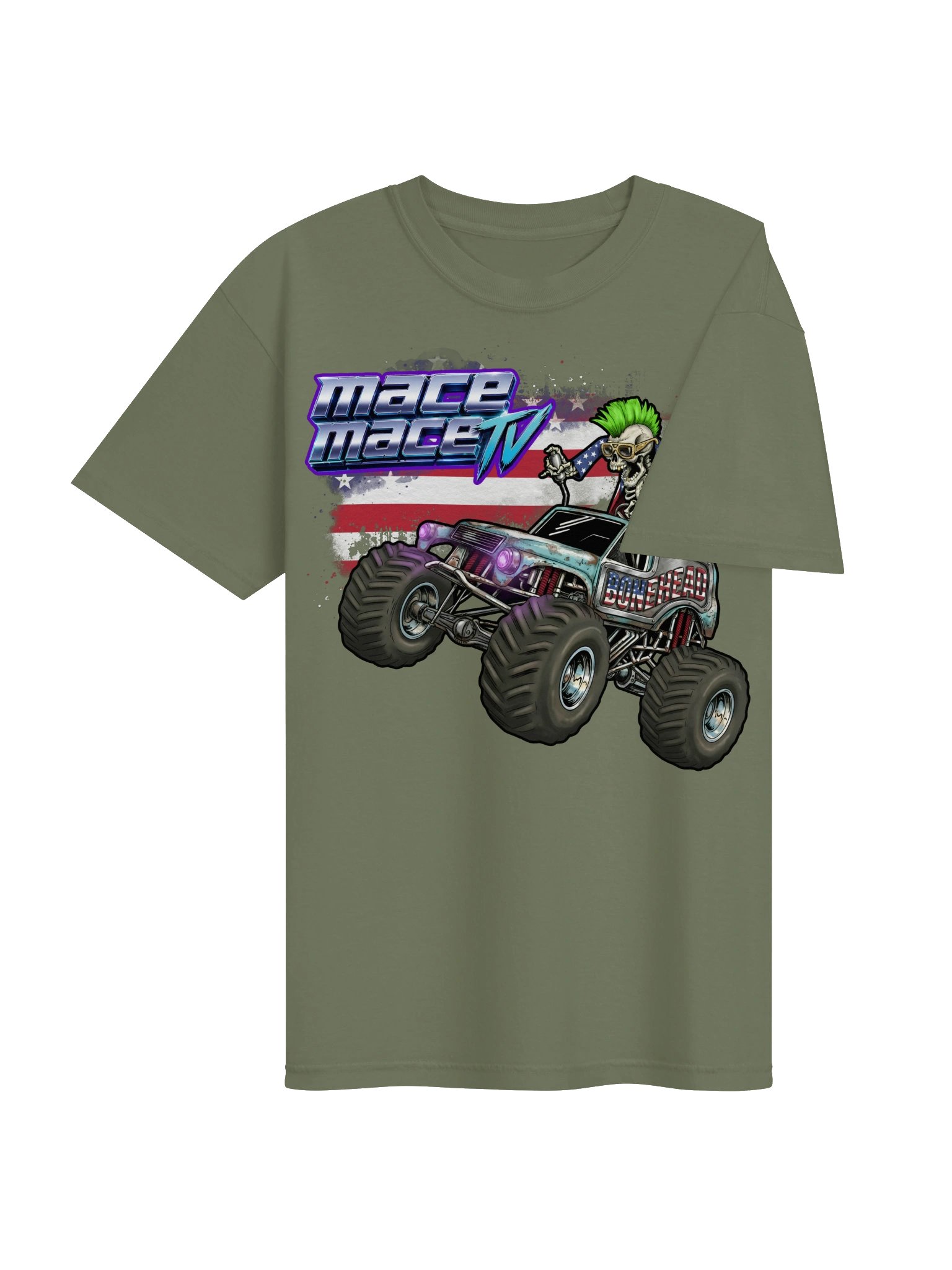 Comfort Colors Garment-Dyed Heavyweight T-Shirt : BONEHEAD 3.0 product image (4)