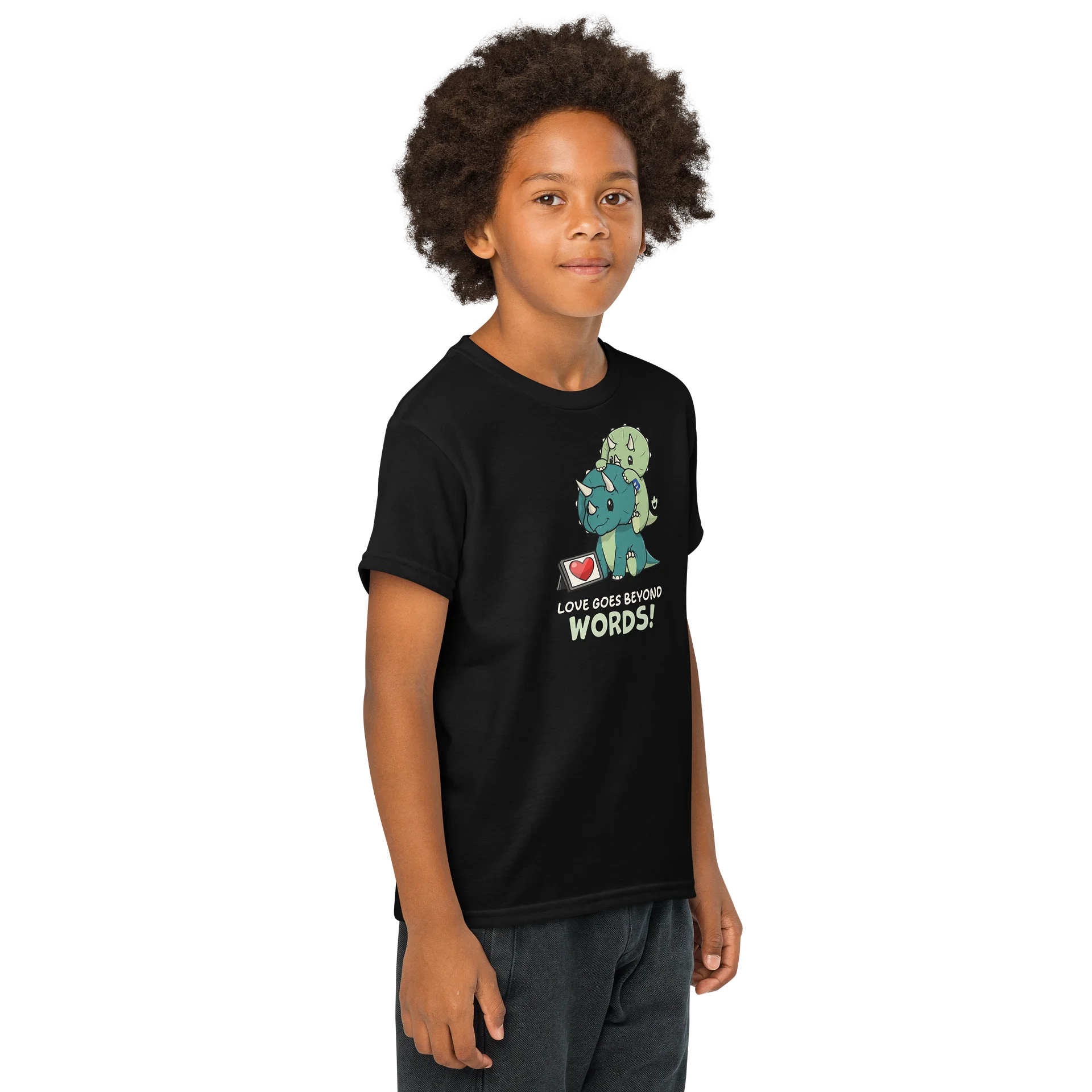 Love Goes Beyond Words! - Youth Tee product image (7)