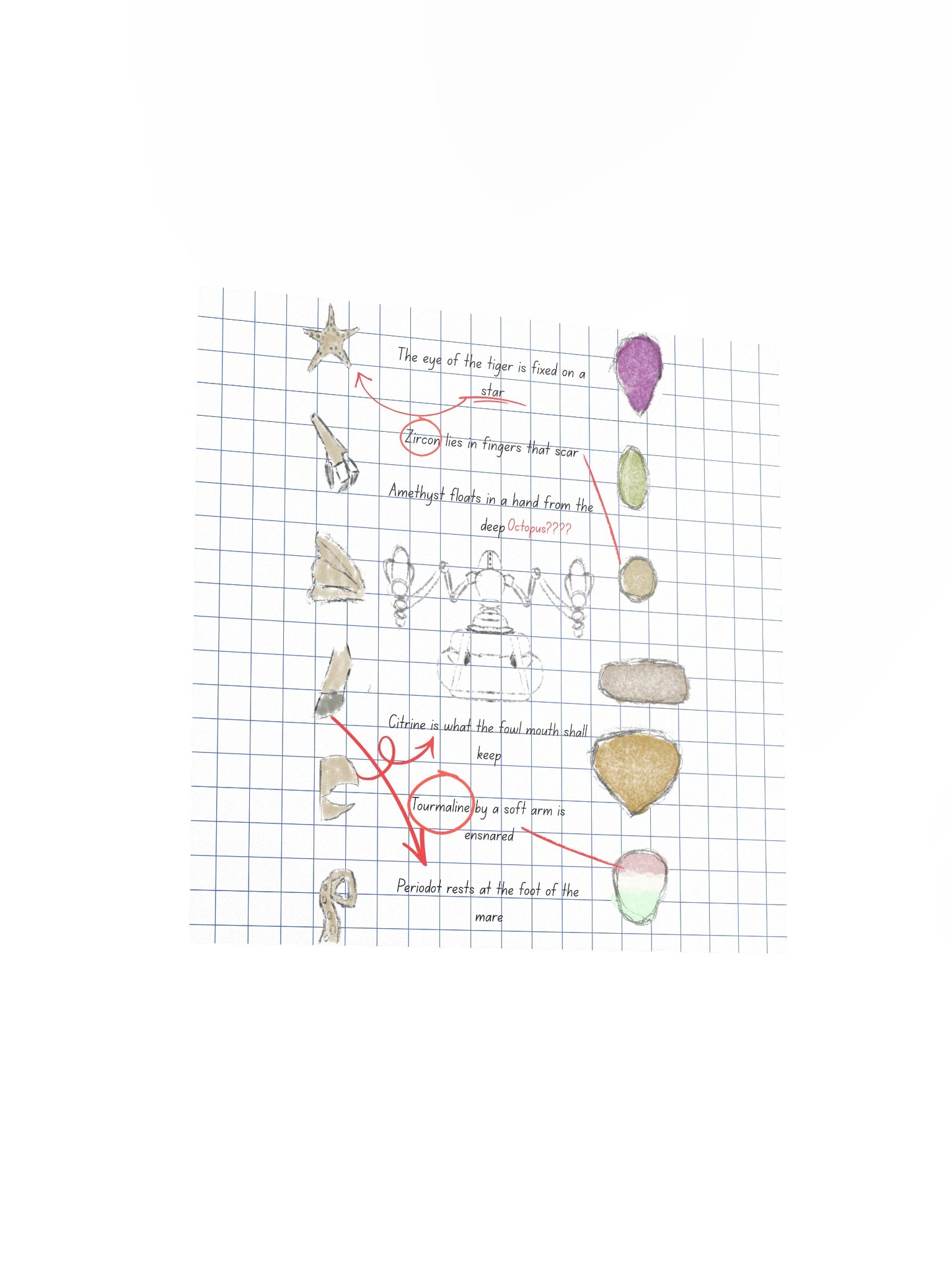 Gem Puzzle Notebook Print product image (9)