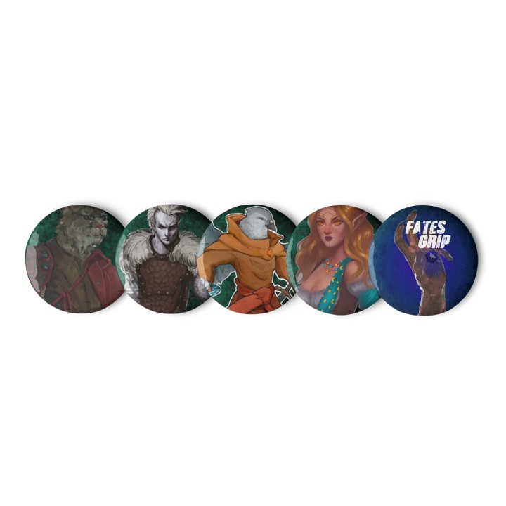 Adventurers of Vimm - Campaign 2 Pin Collection product image (1)