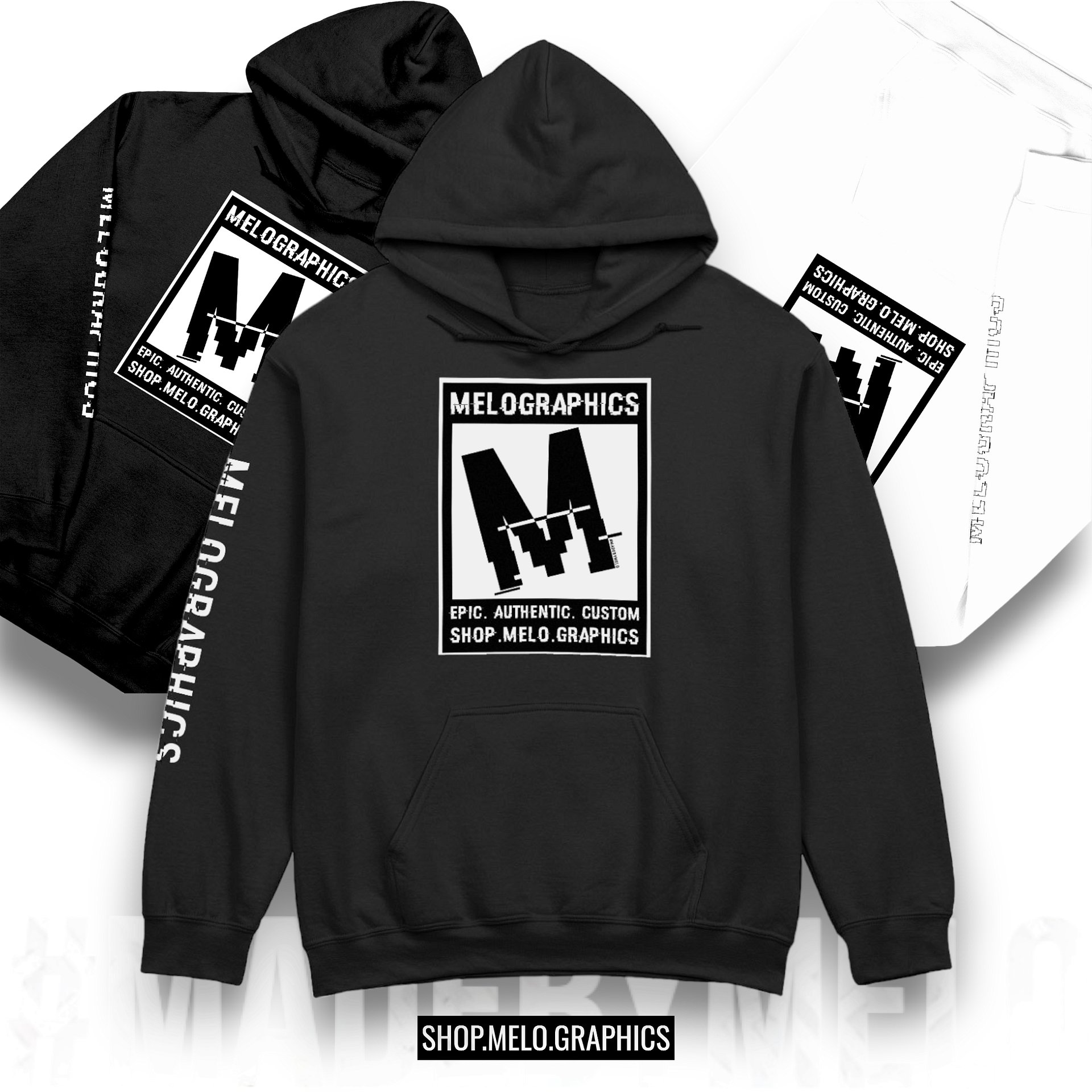 Rated M for MELO - Classic Hoodie | #MadeByMELO product image (8)