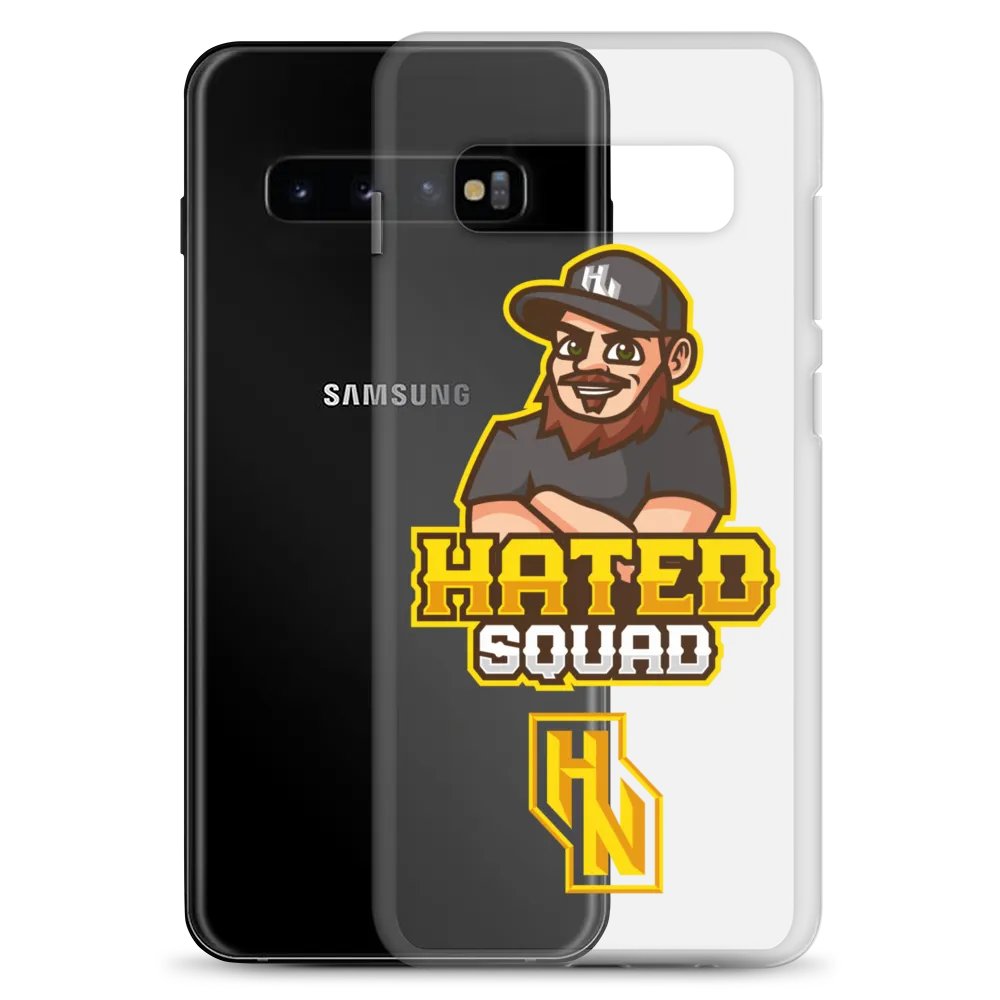Hated Squad H Logo Clear Samsung® Case product image (20)