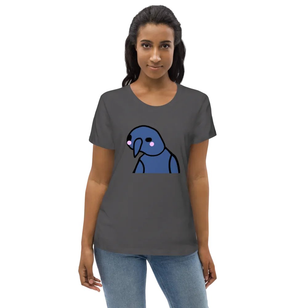 BlushSki Printed Fitted Womens Tee product image (4)