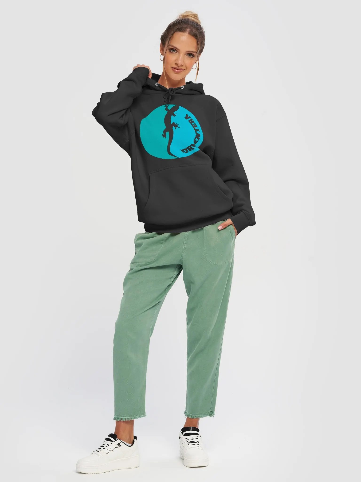 Formentera Lizard Art Hoodie product image (1)