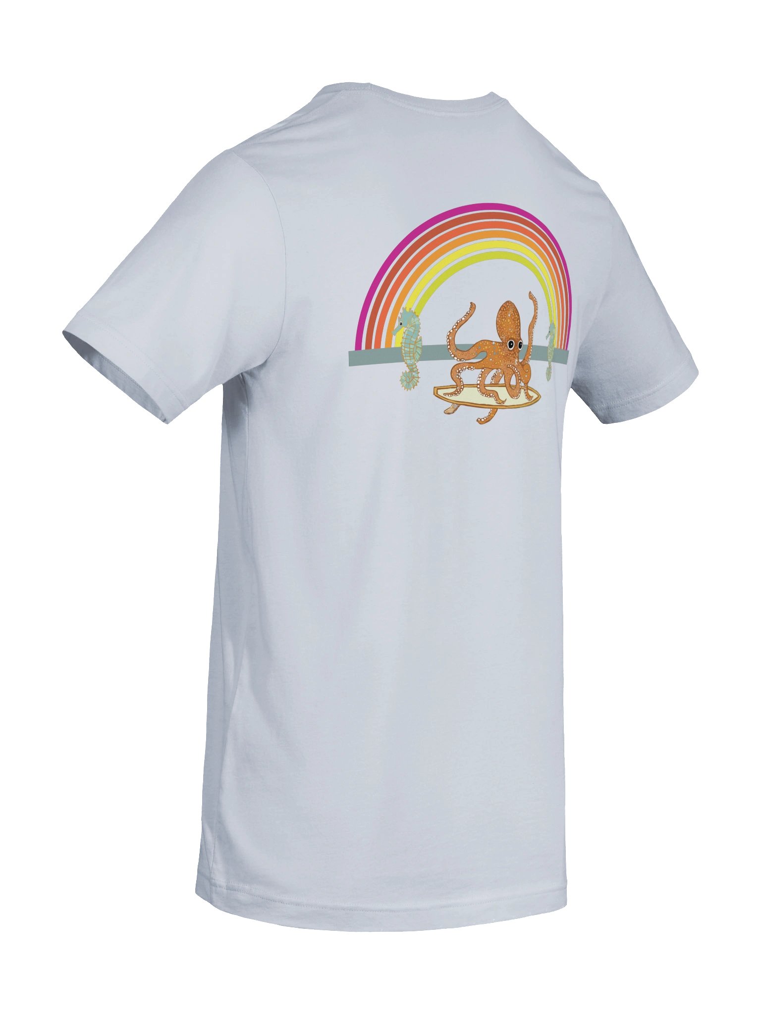 Octopus Wave Unisex T shirt product image (8)