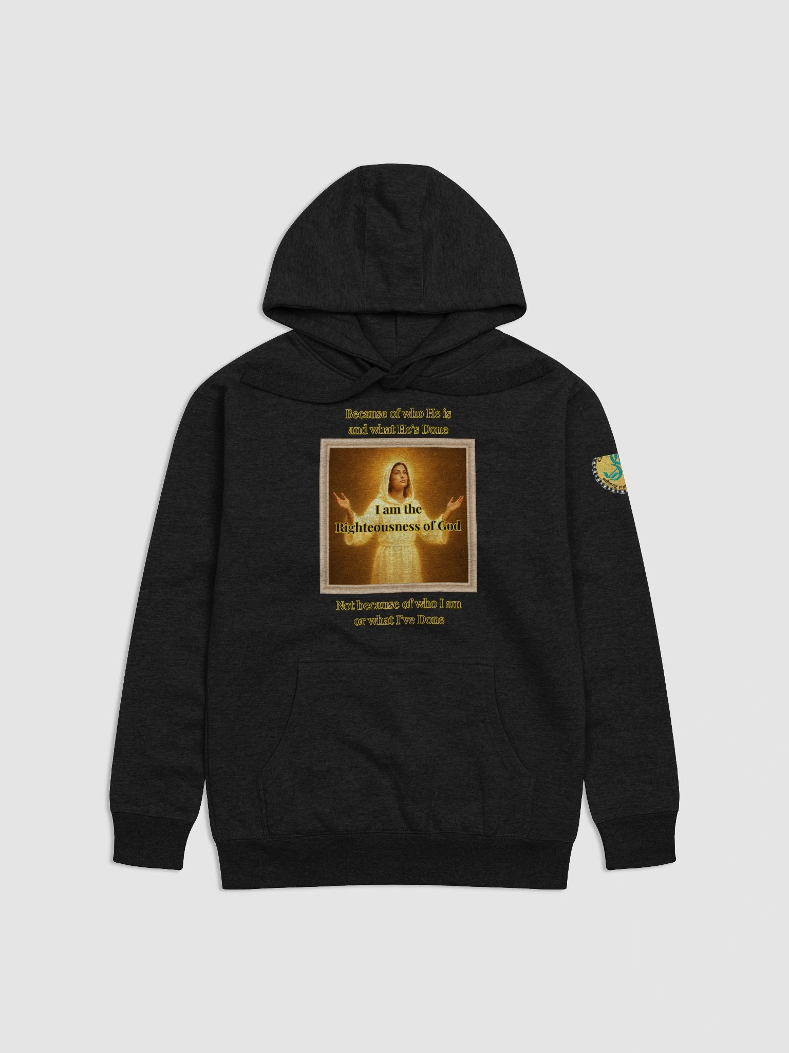 I am the Righteousness of God (Female) Cotton Heritage Unisex Premium Hoodie product image (1)
