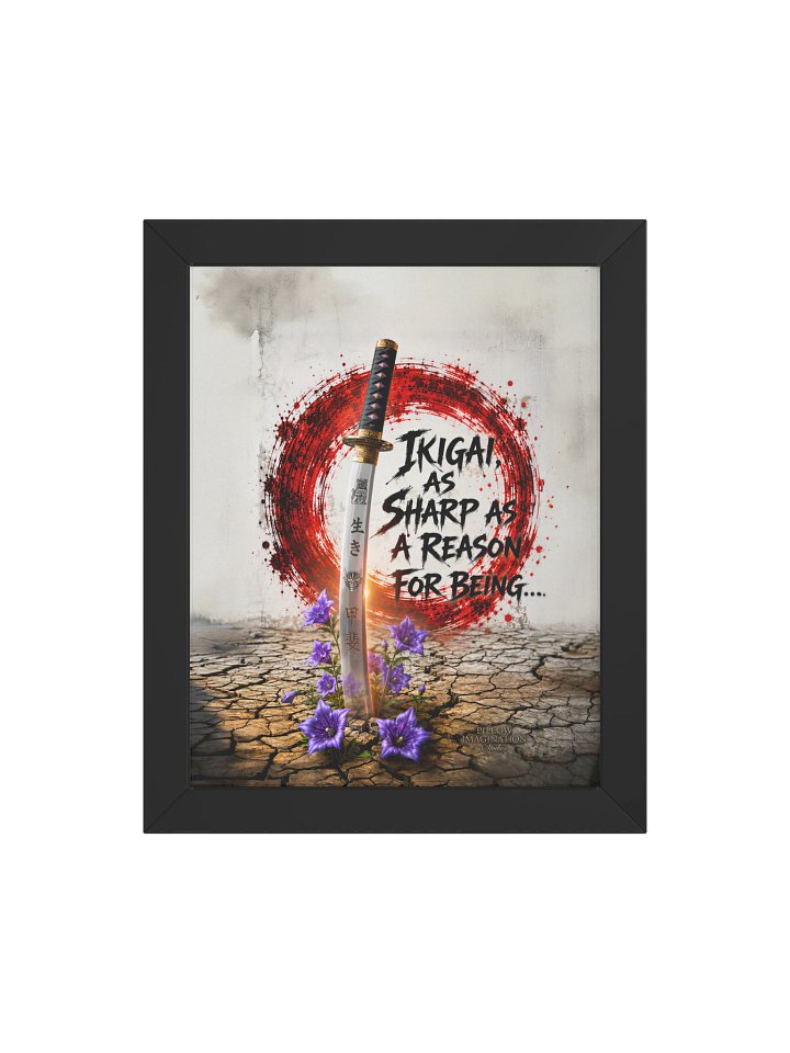 Ikigai — Framed Print product image (2)
