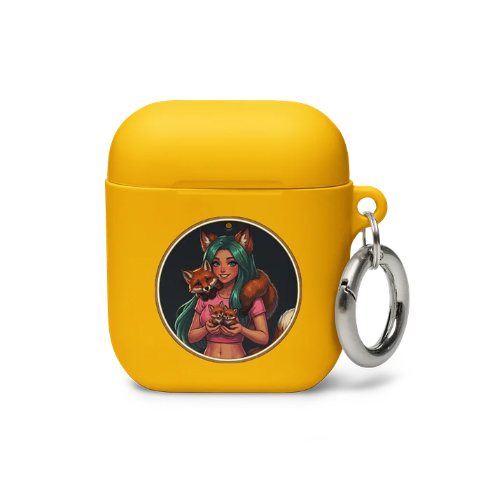Teal Fox Spirit AirPods Case by Vixie product image (1)