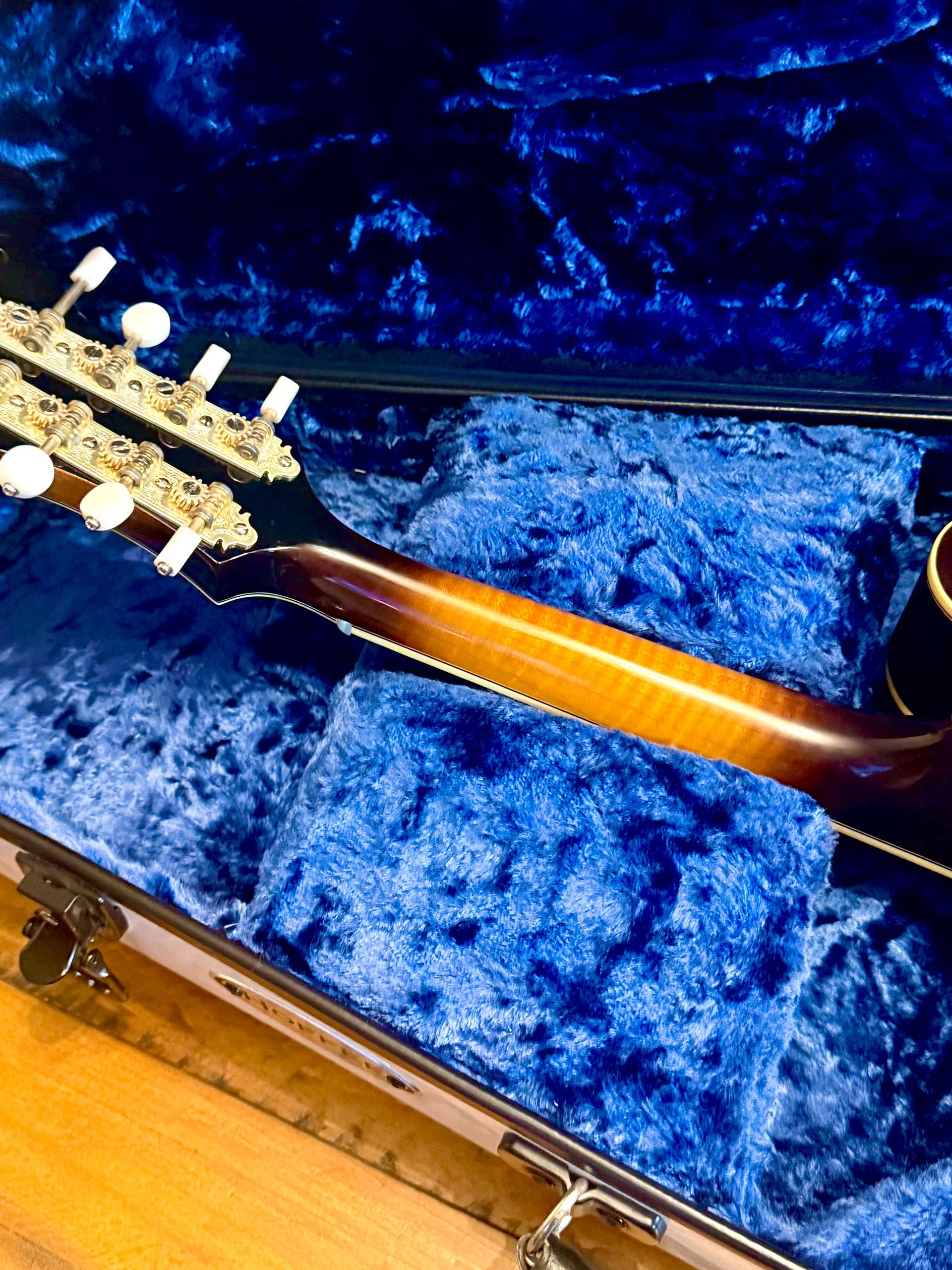 Kentucky KM-1000 "VINTAGE SUNBURST" Master F-Style + HOFFEE CARBON FIBER HSC product image (4)