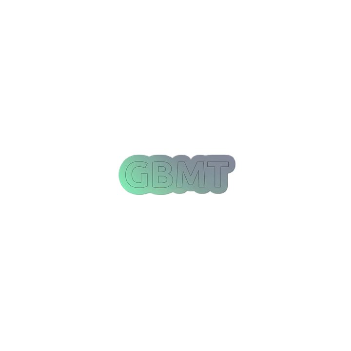 GBMT Logo Sticker – God Brought Me Through product image (2)
