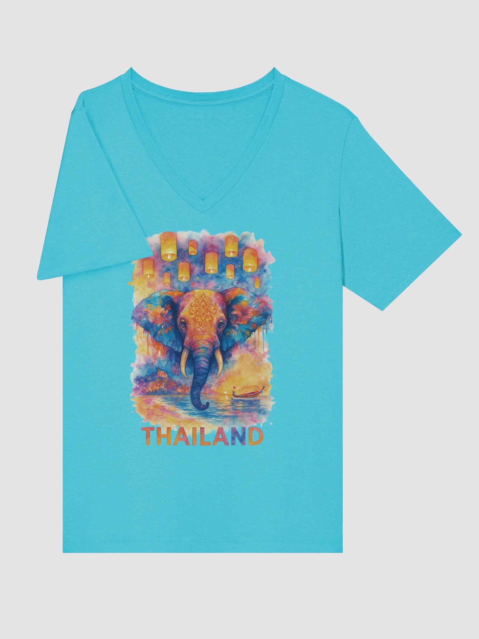 Thailand – Women’s V-Neck Tee product image (29)