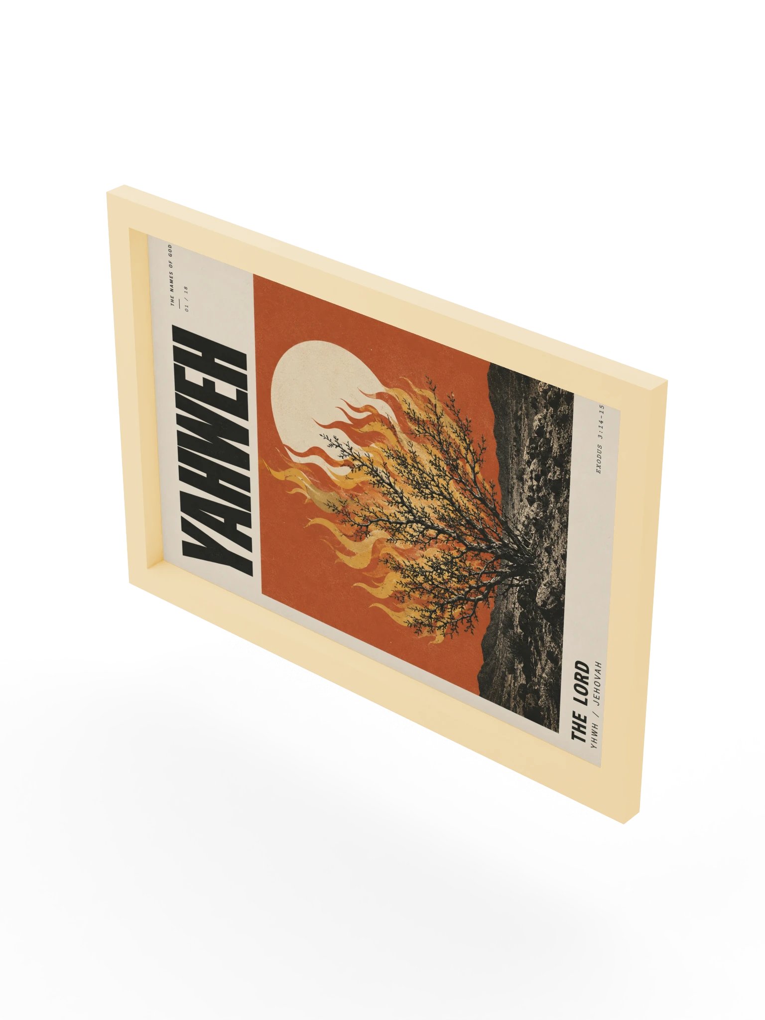 Yahweh | Names of God Framed Print product image (15)