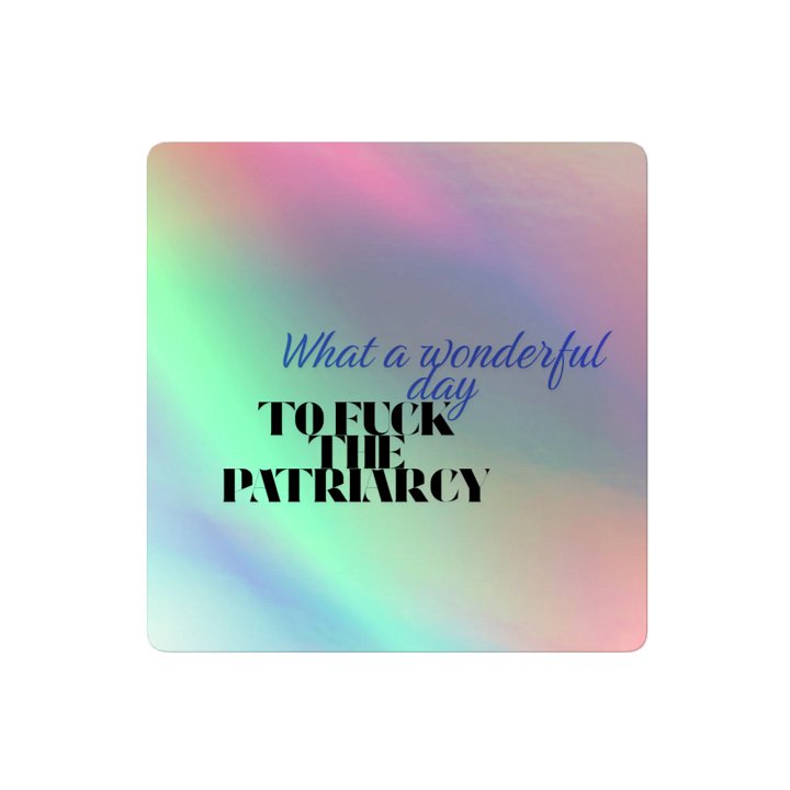 Fuck The Patriarchy Sticker product image (2)