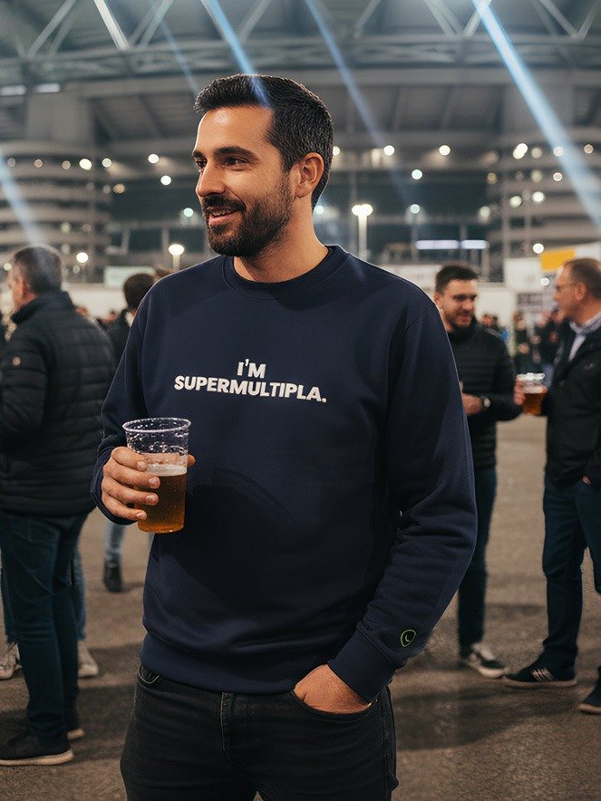 I’M SUPERMULTIPLA Cotton Heritage Premium Sweatshirt product image (2)